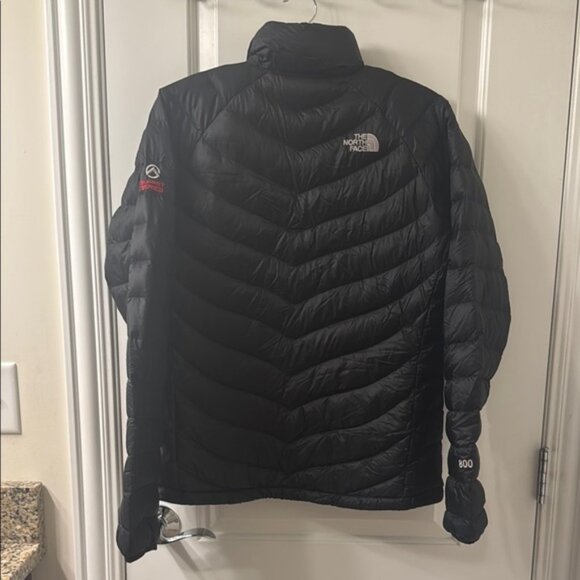 The North Face Summit Series Quilted Black 800 Fill Down Puffer Jacket Size L - Picture 2 of 9